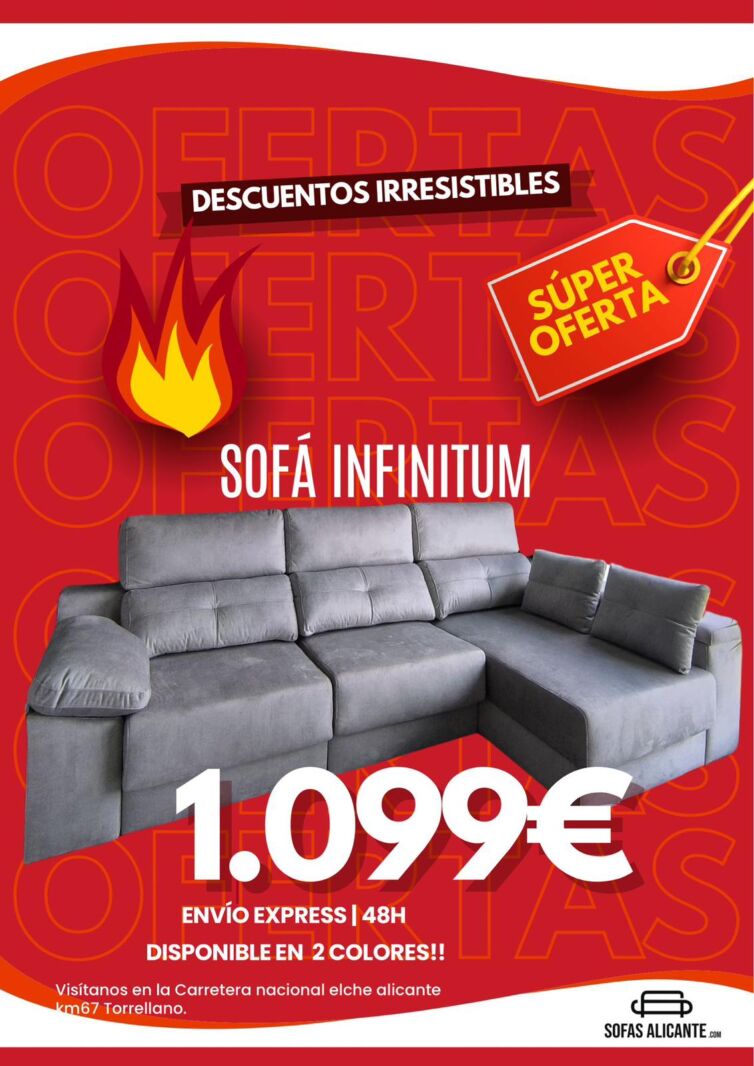 Grandes promociones en Sofás Alicante